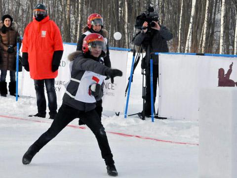 Los hoteles rusos, en guerra… de nieve