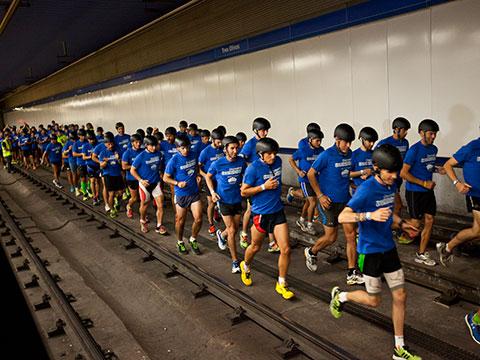 Discovery Max lleva el running a los túneles del metro