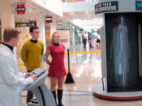 Una máquina teletransportadora para fans de Star Trek