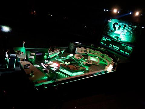 Heineken juega al pinball en el centro de Milán