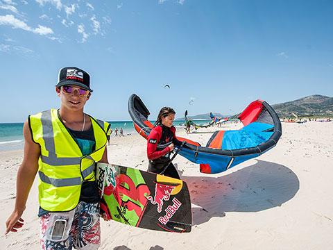 Tarifa Pro Kite Tour: un record Guinness para impulsar un evento deportivo