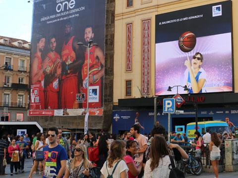 Basket de impacto gracias al body tracking