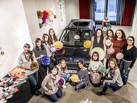 Peugeot abre un atelier de manualidades y creatividad para lanzar su nuevo modelo