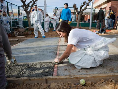 Un día intenso en una acción RSC para Arola