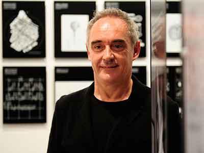 Una comida-conferencia como plato fuerte de la exposición de Ferran Adrià