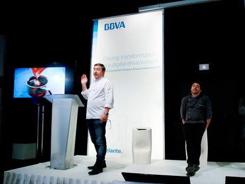 Activos de patrocinio que generan experiencias en el Consumer Finance Meeting de BBVA