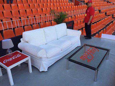 Vivir el fútbol a pie de césped con Coca-Cola