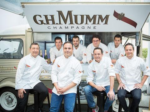 Abre la Maison G.H.Mumm: alta cocina y street food juntos en un evento