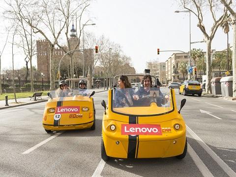 Lenovo en el MWC, del stand a las calles de Barcelona