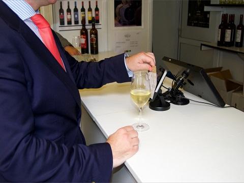 Tecnología NFC para una cata de vinos