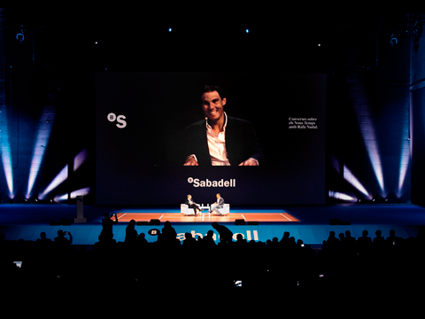 Banco Sabadell saca de las pantallas a Rafa Nadal