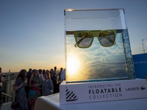 Una party para presentar las primeras gafas flotantes Lacoste - eventoplus.com