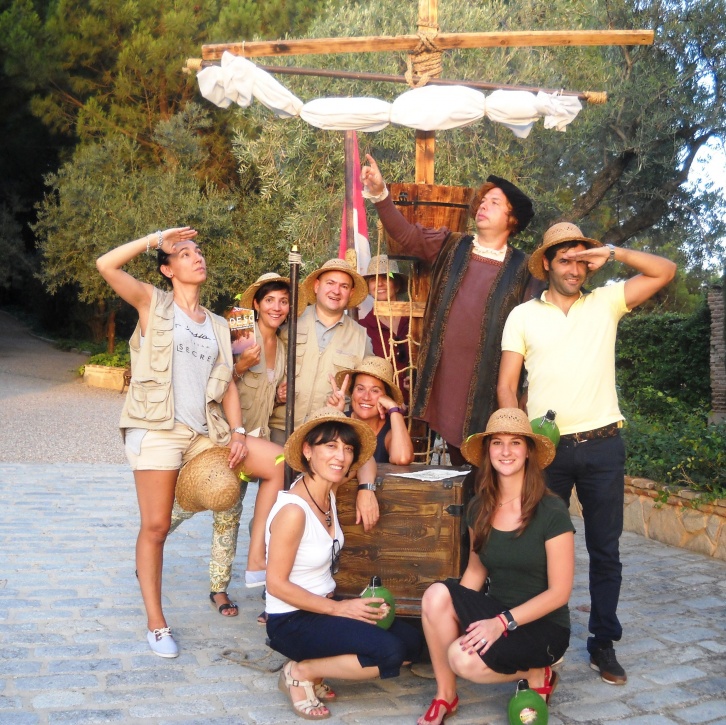 Un team building histórico