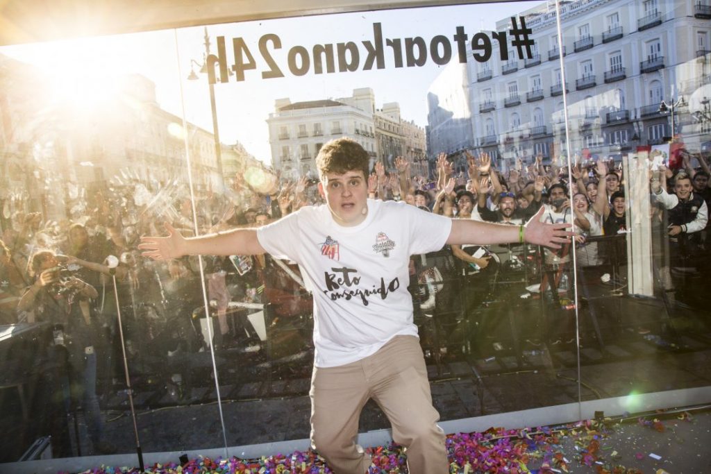 24 horas rapeando desde la Puerta del Sol