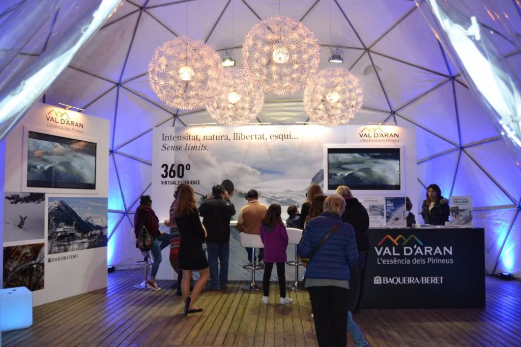 Baqueira Beret y la Val d’Aran llevan la nieve a Barcelona y Madrid
