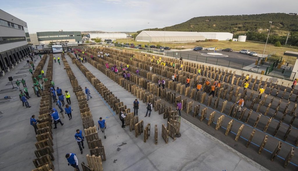Un team building de récord en el kickoff de Lidl