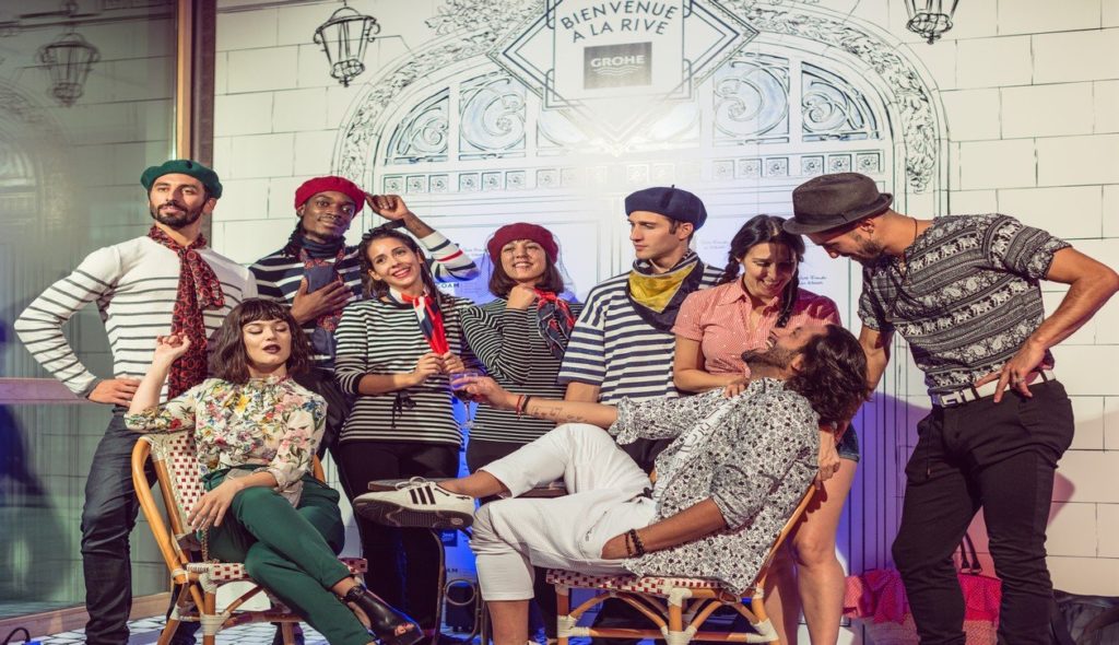 El COAM se pone chic y bohemio para el evento más francés de Grohe