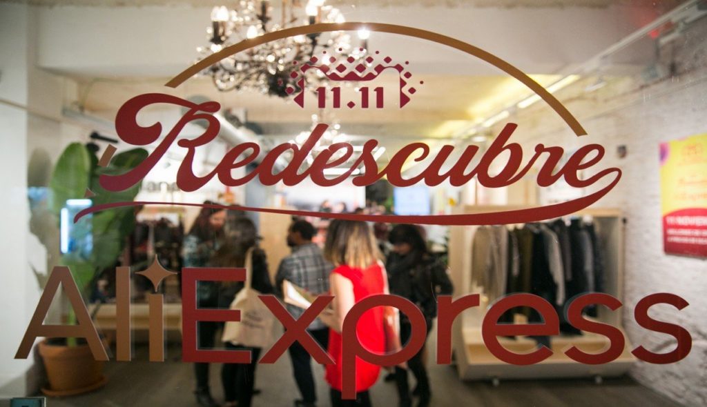 El popup fashion de AliExpress para darle a la compra online