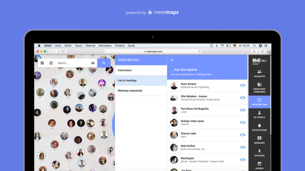 Una app para engagement y conexión: el caso BIME PRO con Meetmaps