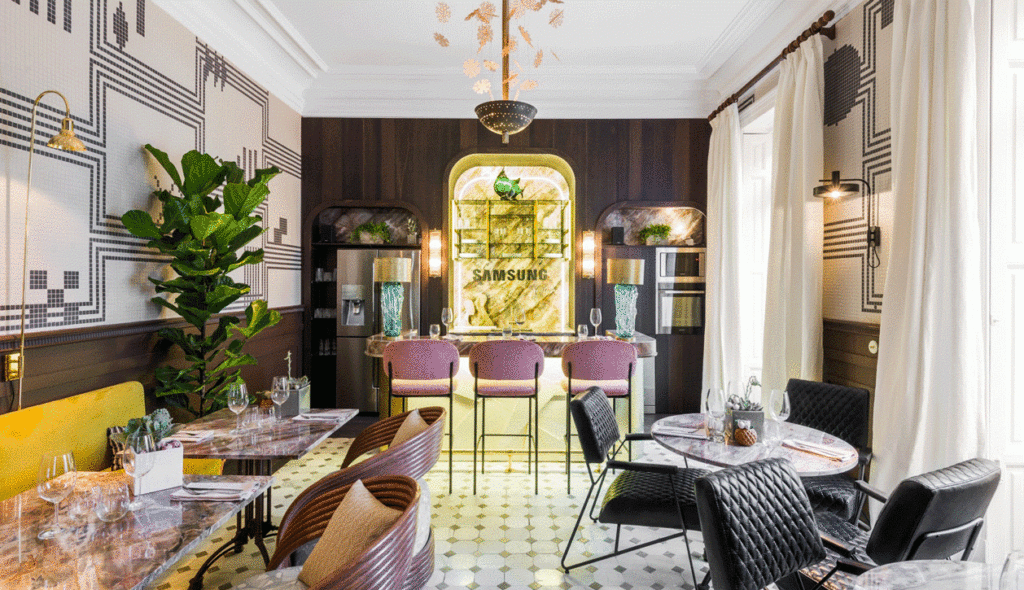 La tecnología ‘deco’ de Samsung crea un espacio clandestino en Casa Decor