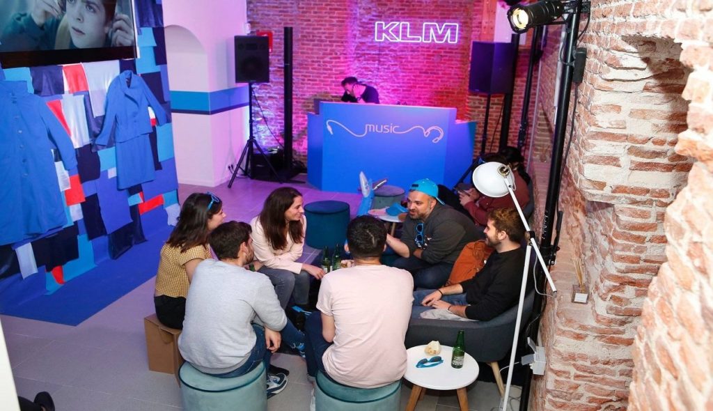 Realidad virtual, música y mucha inspiración viajera en el pop-up de KLM