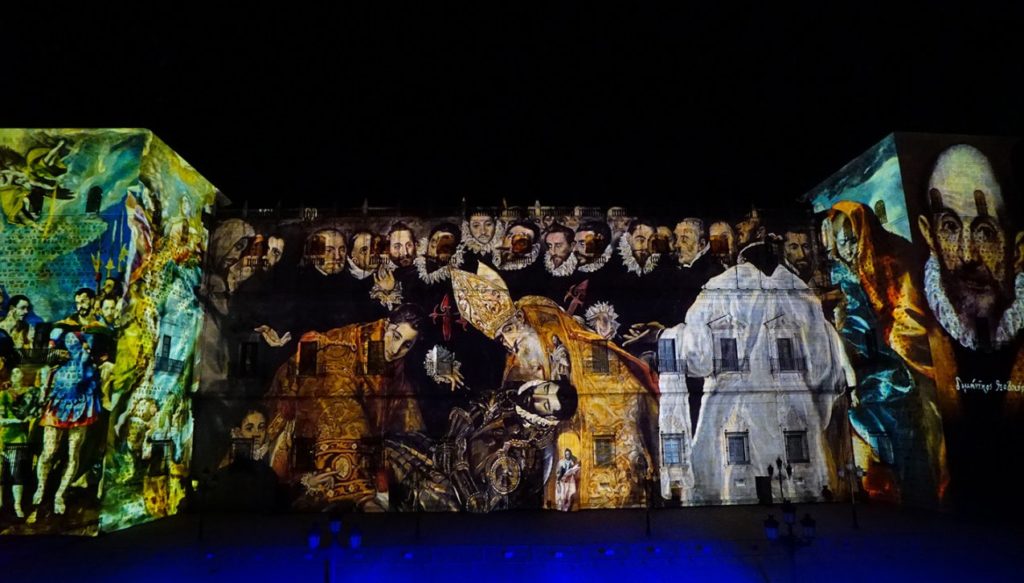 Toledo explica su historia a través de luces y tecnología