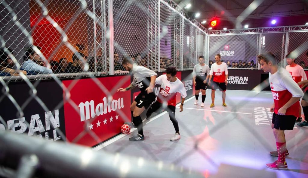 Mahou monta un fin de semana de fútbol urbano