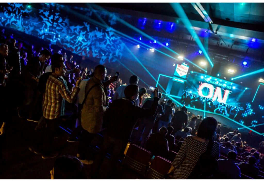 ‘The show must go on’, el espectáculo para la convención de Bosch Car Service