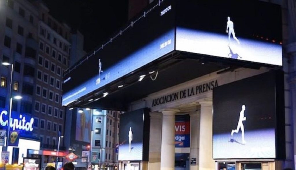 Arte y tecnología se unen en la activación ‘The Runner’