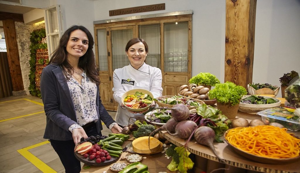 Florette presenta el Huerto del Edén, un evento saludable en pleno Madrid