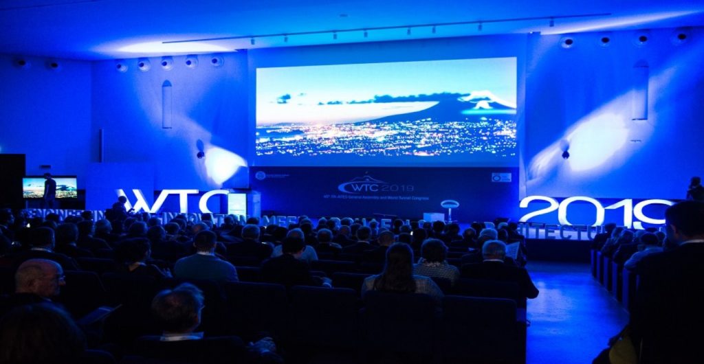 Arte y arquitectura en el World Tunnel Congress 2019 en Nápoles