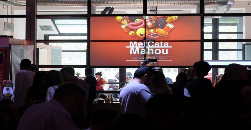 Influencers & bocadillos gourmet en ‘Mercata Mahou’