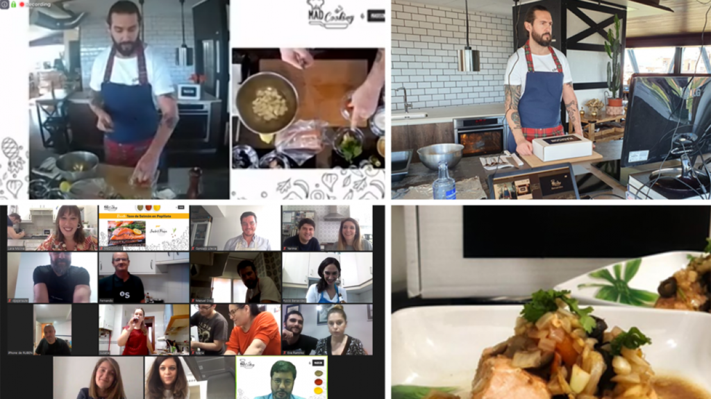MADCooking, un showcooking virtual e interactivo con el Chef Peña