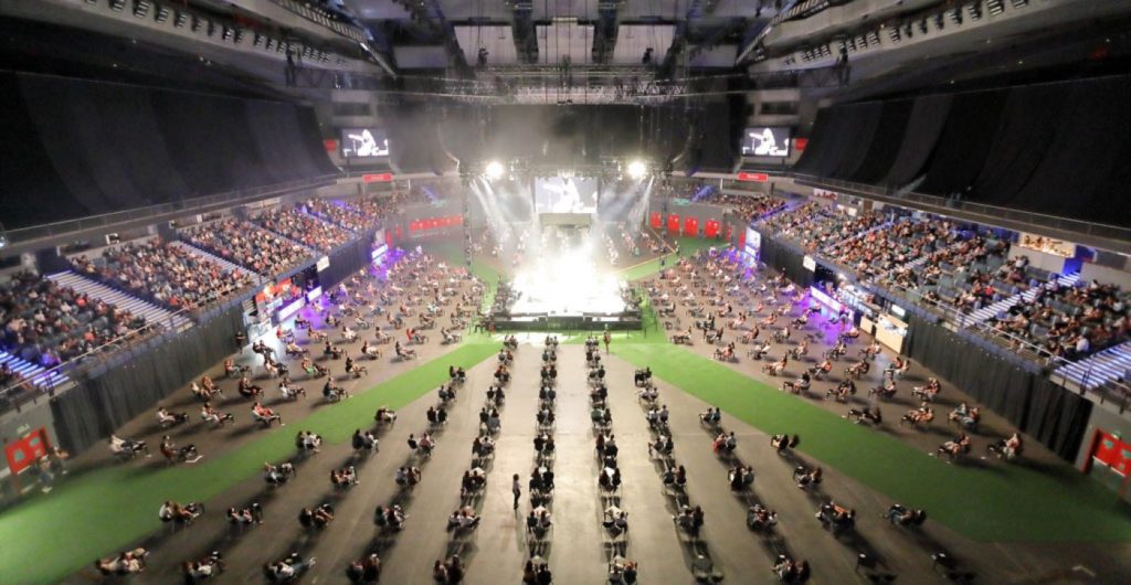 El WiZink Center estrena formato para retomar la temporada de festivales