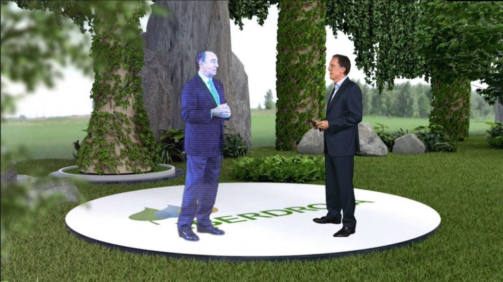 Iberdrola celebra su primer Digital Summit 2020 con un holograma