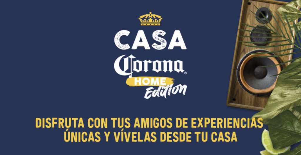 La experiencia Casa Corona se lleva a domicilio