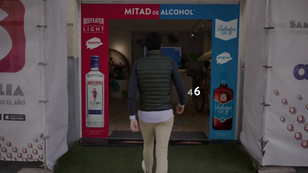 Degustaciones experienciales de Beefeater y Ballantine’s en pleno centro de Madrid