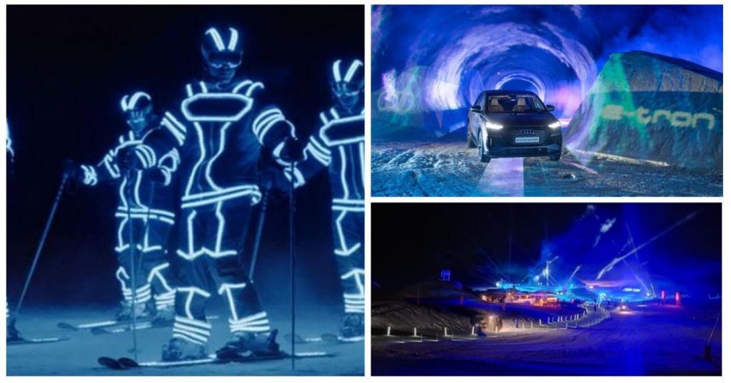 [SOMOS Experiences] y Audi convierten Baqueira Beret en un espectáculo visual