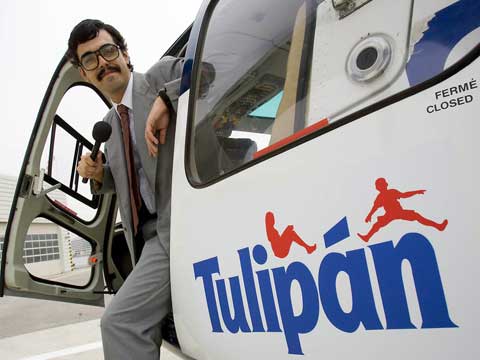 The famous Tulipán helicopter comes back thanks to social networks