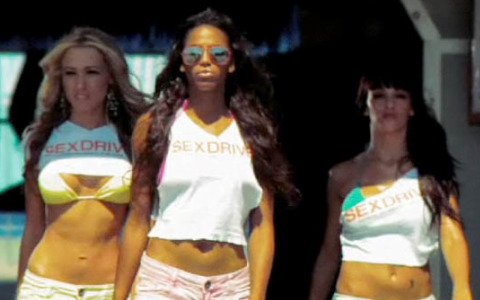 A Sex Drive car wash for shining cars