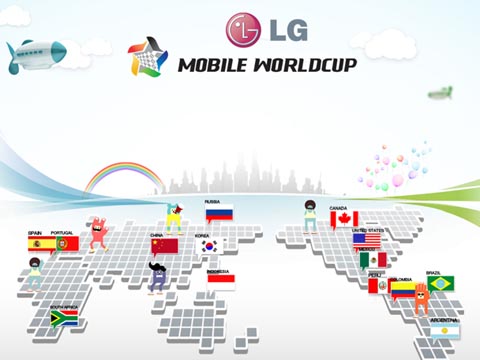 LG searches the SMS champion in the Mobile Worldcup 2009