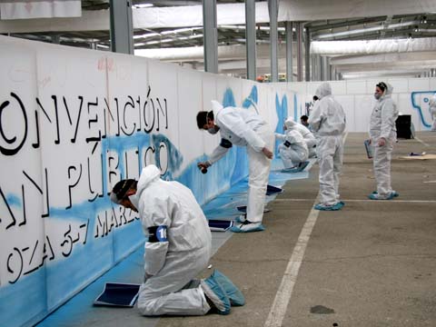 The world´s longest graffiti, by Sörensen