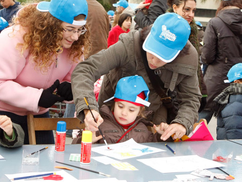 Posa´t cap!,  a solidarity festival for children
