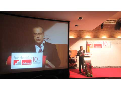 The Adecco Foundation organises an award ceremony for companies, organisations, and workers