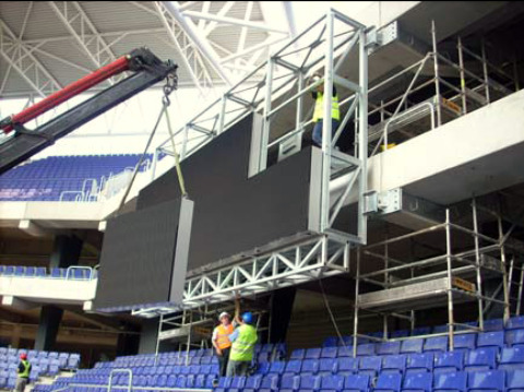 Sono in charge of new RCD Espanyol audiovisual installation