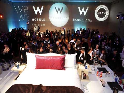 The W Barcelona hotel hosts two EIBTM parties