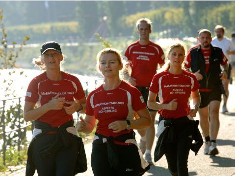 Life is running!, a marathon to insure the integration in a company merge