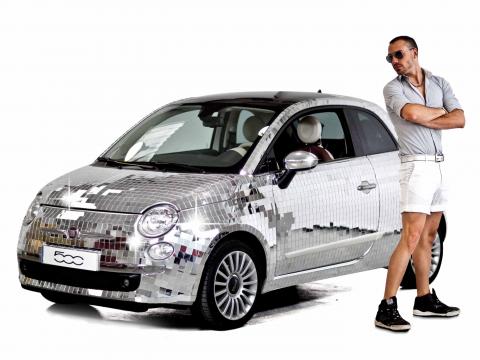 Los Fiat 500 más locos desfilan en la Marcha del Orgullo