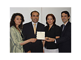The Spanish representation office of Corinthia Hotels International awarded Best Office 2005