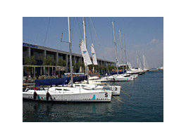 Vela Brava moves their fleet temporarily to the Reial Club Maritim in Barcelona